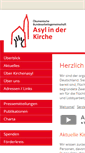 Mobile Screenshot of kirchenasyl.de